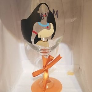 Large size wine glass .